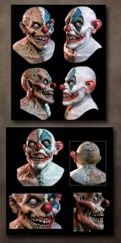The Horror Dome "Rot The Clown" HD Studios Pro Mask 9 The Horror Dome "Rot The Clown" HD Studios Pro Mask -Halloween Horror Decorations Shop rot the clown hd studios pro halloween mask 8704273409