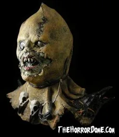 The Horror Dome "Rotted Zombie Scarecrow" HD Studios Pro Mask -Halloween Horror Decorations Shop rotted zombie scarecrow hd studios pro halloween mask 28753590976560