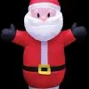 Morris "Santa" Inflatable Christmas Decoration - 4 Foot Tall -Halloween Horror Decorations Shop santa inflatable christmas decoration 4 foot tall 14358098083888