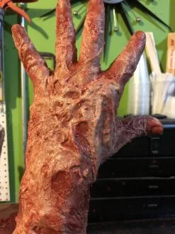 SpellBound FX And Art "Silicone Burned Male Arm" Body Part Halloween Prop -Halloween Horror Decorations Shop silicone burned male arm body part halloween prop 28751167651888