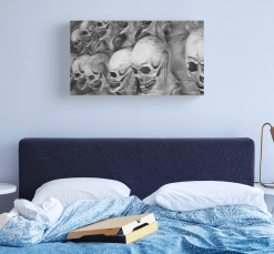 The Horror Dome Skull Canvas Print -Halloween Horror Decorations Shop skull canvas print 29934374223920