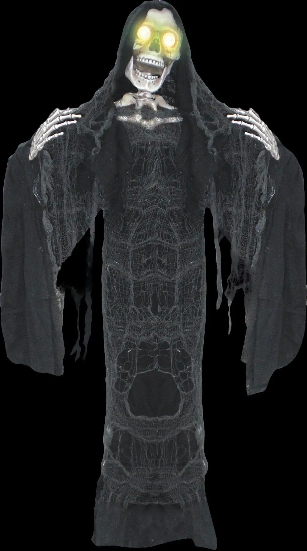 Morris "Standing Reaper With Moving Jaw" Electric Animated Halloween Prop 3 Morris "Standing Reaper With Moving Jaw" Electric Animated Halloween Prop