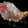 Morris "Starry Night Grapevine Sleigh" Light Up Christmas Decoration 1 Morris "Starry Night Grapevine Sleigh" Light Up Christmas Decoration -Halloween Horror Decorations Shop starry night grapevine sleigh light up christmas decoration 14364483387440