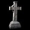 Distortions Static "Gothic Gravestone" Professional Graveyard Prop