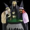 Morris "Stitchwick Sisters" Electric Animated Halloween Witch Prop -Halloween Horror Decorations Shop stitchwick sisters electric animated halloween witch prop 14302572970032