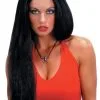 Morris "Straight Black" Halloween Wig - 24' -Halloween Horror Decorations Shop straight black halloween wig 24 28432954916912
