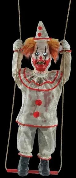 Morris "Swinging Clown Doll" Electric Animated Halloween Prop