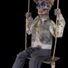 Morris "Swinging Skeletal Boy" Electric Animated Halloween Prop