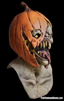 The Horror Dome NEW "The Pumpkin Carver" HD Studios Pro Halloween Mask -Halloween Horror Decorations Shop the pumpkin carver hd studios pro mask 29734985629744
