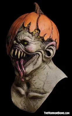 The Horror Dome NEW "The Pumpkin Carver" HD Studios Pro Halloween Mask -Halloween Horror Decorations Shop the pumpkin carver hd studios pro mask 29734985826352