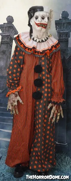 The Horror Dome "Two Faced Jester" HD Studios Costume -Halloween Horror Decorations Shop two faced jester hd studios halloween costume 28885617836080