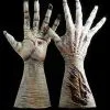 The Horror Dome "Ultimate Movie Quality Flesh Zombie Hands" Halloween Costume Gloves