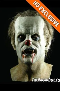 The Horror Dome "Vampire Clown" HD Studios Pro Mask -Halloween Horror Decorations Shop vampire clown hd studios pro halloween mask 8179814401