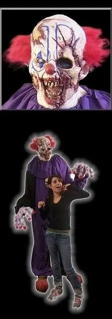 The Horror Dome "Wares The Clown" HD Studios Costume 5 The Horror Dome "Wares The Clown" HD Studios Costume - Image 3