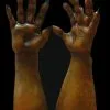 The Horror Dome "Werewolf Hands - Brown" Deluxe Halloween Costume Gloves