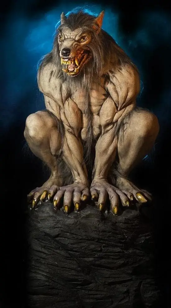 Distortions Wicked Wolf Professional Halloween Animatronic 3 Distortions Wicked Wolf Professional Halloween Animatronic