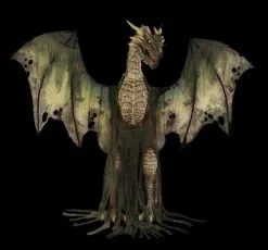 Morris "Winter Forest Dragon" Electric Animated Halloween Prop