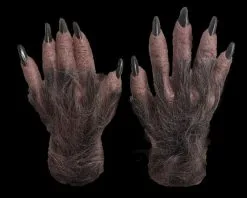 The Horror Dome "Wolfman" HD Studios Mask And Hand Combo -Halloween Horror Decorations Shop wolfman mask and hand combo hd studios 28867870556208