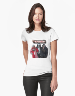 The Horror Dome Women's HorrorDome Monster Fitted T-Shirt