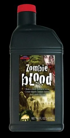 Morris "Zombie Blood - Pint" Halloween Costume Accessory