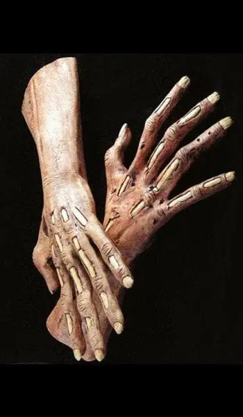 The Horror Dome "Zombie Latex Hands" Halloween Costume Gloves 3 The Horror Dome "Zombie Latex Hands" Halloween Costume Gloves