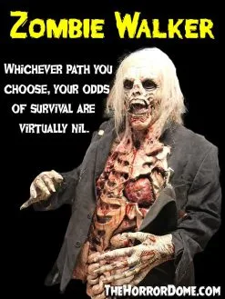 The Horror Dome "Zombie Walker" HD Studios Pro Costume -Halloween Horror Decorations Shop zombie walker hd studios pro halloween costume 28426983145520